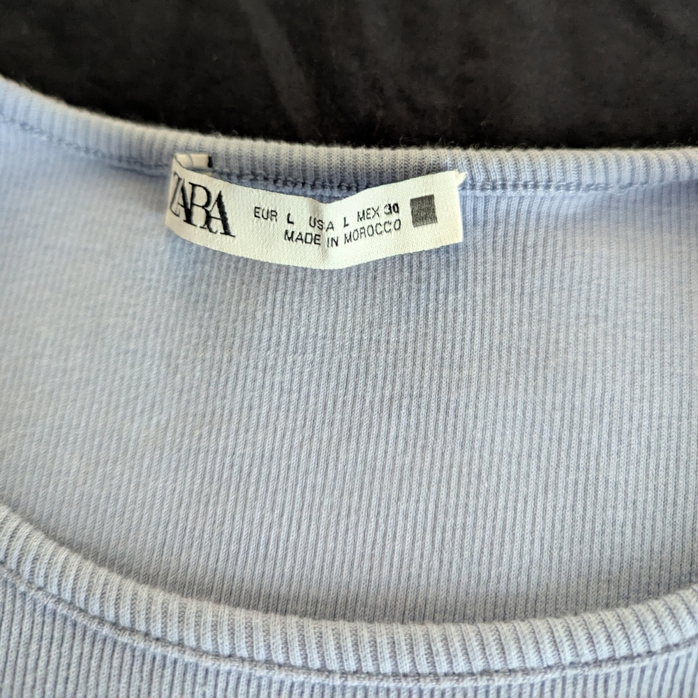Zara Ribbed Bodice Dress - Picture 5 of 9